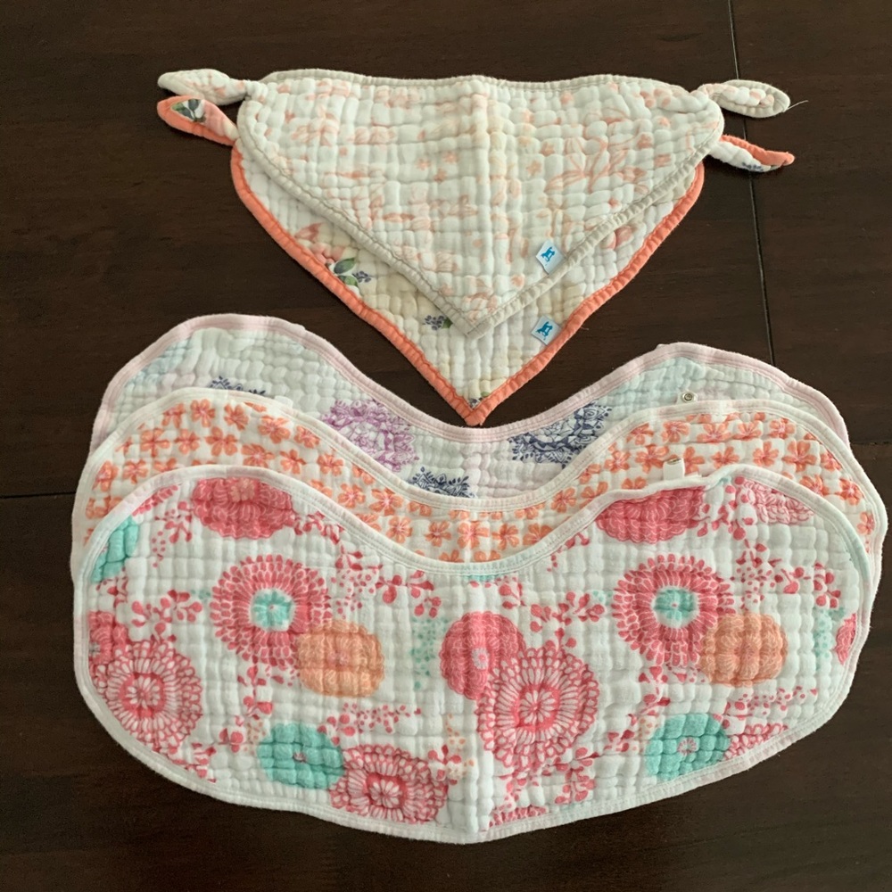 Aden + Anais / Tea Collection Burpy Bibs and Bibs